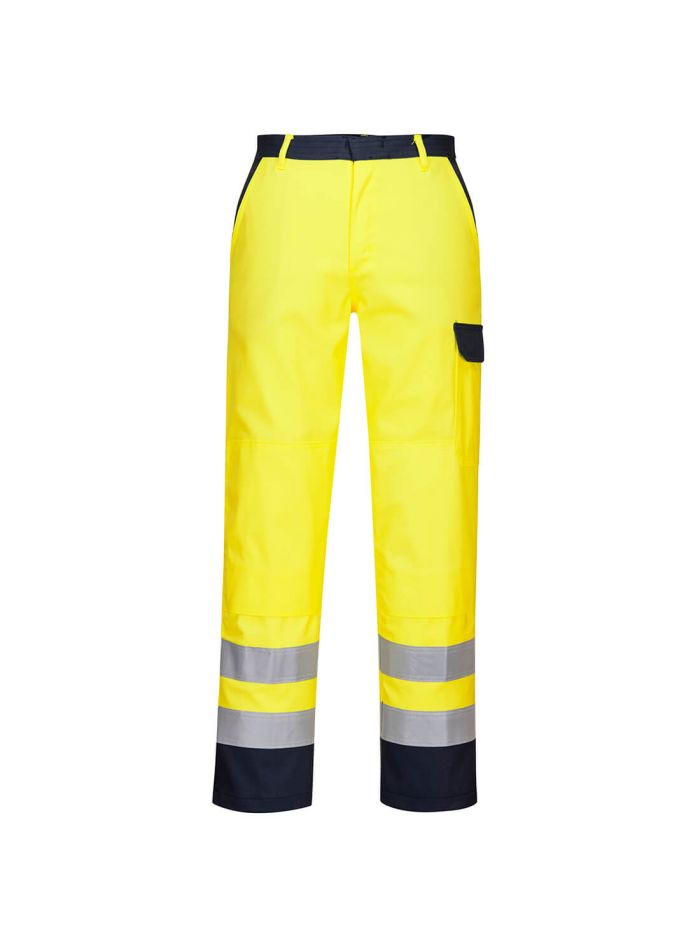 Hi-Vis Bizflame Pro Trousers, L, R, Yellow