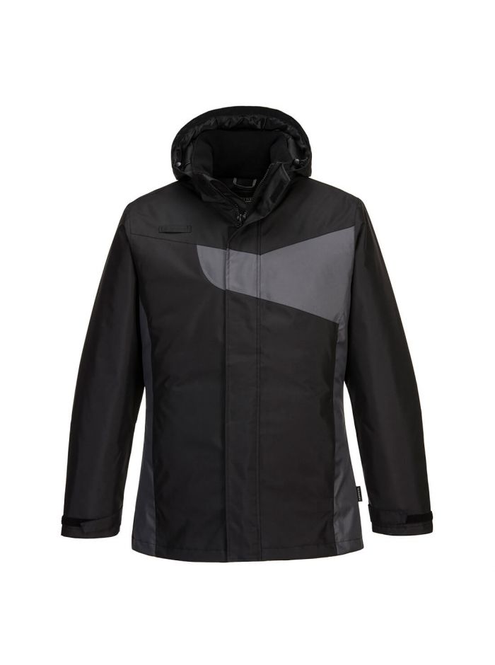 PW2 Winter Jacket, L, R, Black/Zoom Grey