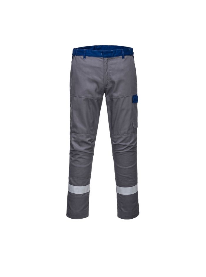 Bizflame Ultra Two Tone Trousers, 30, R, Grey