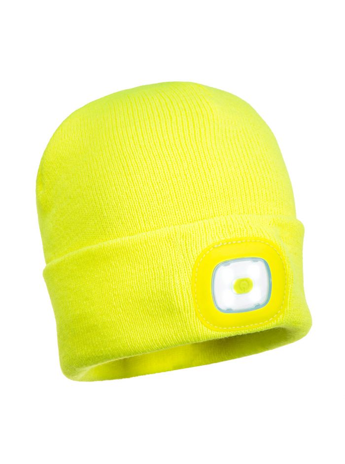 Junior Beanie LED Head Light , , R, Yellow