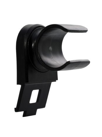 Helmet Torch Clip, , R, Black