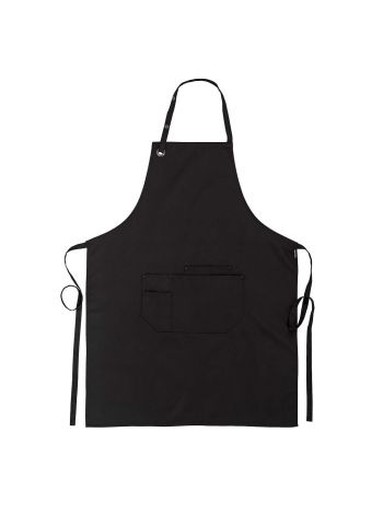 Canvas Bib Apron, , R, Black