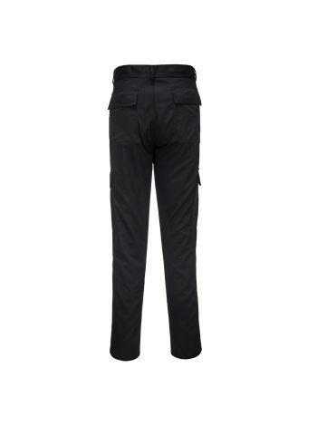 Slim Fit Combat Trousers, 28, R, Black