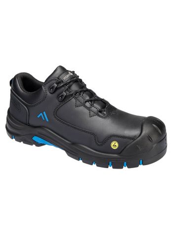 FX2 Apex Compositelite Shoe S3S ESD HRO SR SC FO, 37, B, Black/Blue