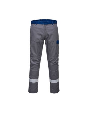 Bizflame Ultra Two Tone Trousers, 30, R, Grey