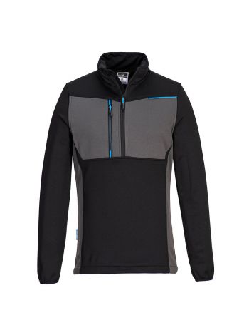 WX3 Half Zip Tech Fleece, L, R, Black